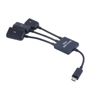 Адаптер iLoungeMax Micro USB Hub to 2 USB 2.0 | Micro USB Charging Port - Фото 2