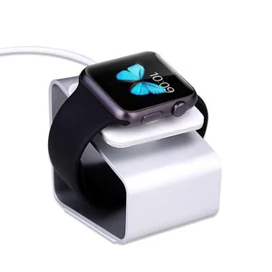 Алюминиевая док-станция iLoungeMax Alloy Bracket Silver для Apple Watch - Фото 2