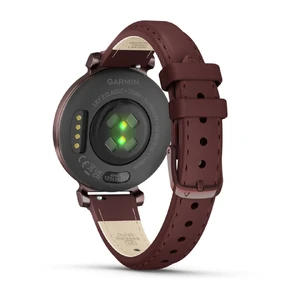 Смарт-часы Garmin Lily 2 Classic Dark Bronze с кожаным ремешком Mulberry Leather Band - Фото 6
