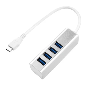 Алюминиевый 4-портовый концентратор Anker USB 3.1 Type-C Hub - Фото 6