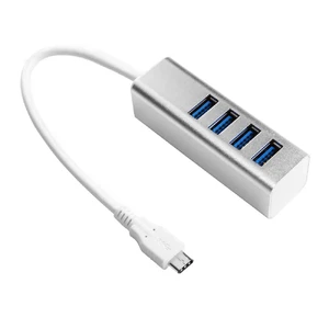 Алюминиевый 4-портовый концентратор Anker USB 3.1 Type-C Hub - Фото 7