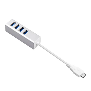 Алюминиевый 4-портовый концентратор Anker USB 3.1 Type-C Hub - Фото 3