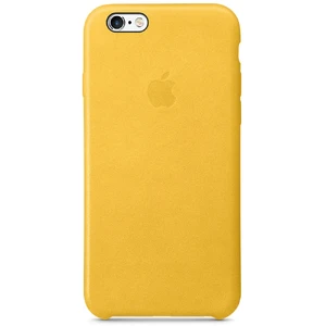 Кожаный чехол Apple Leather Case Marigold (MMM22) для iPhone 6s MMM22 - Фото 1