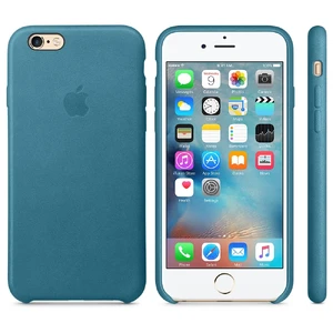 Кожаный чехол Apple Leather Case Marine Blue (MM4G2) для iPhone 6s - Фото 2