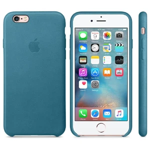 Кожаный чехол Apple Leather Case Marine Blue (MM4G2) для iPhone 6s - Фото 3