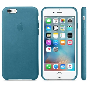 Кожаный чехол Apple Leather Case Marine Blue (MM4G2) для iPhone 6s - Фото 4