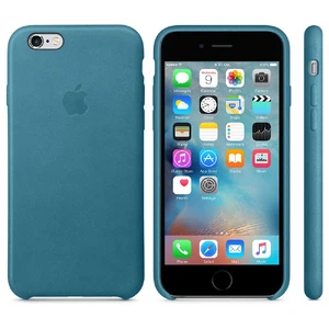 Кожаный чехол Apple Leather Case Marine Blue (MM4G2) для iPhone 6s - Фото 5