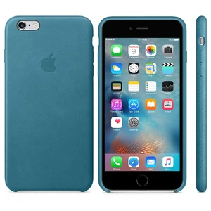 Шкіряний чохол Apple Leather Case Marine Blue (MM362) для iPhone 6s Plus - Фото 4