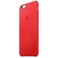 Шкіряний чохол Apple Leather Case (PRODUCT) RED (MKXG2) для iPhone 6s Plus - Фото 7