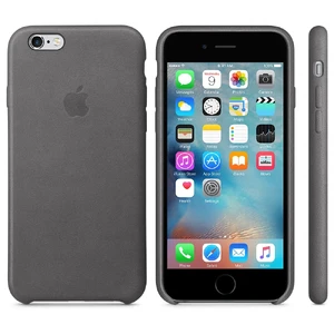 Шкіряний чохол Apple Leather Case Storm Gray (MM4D2) для iPhone 6s - Фото 4