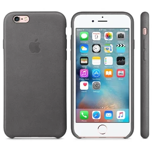 Шкіряний чохол Apple Leather Case Storm Gray (MM4D2) для iPhone 6s - Фото 5