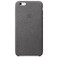 Кожаный чехол Apple Leather Case Storm Gray (MM322) для iPhone 6s Plus MM322 - Фото 1