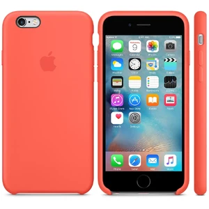 Силиконовый чехол Apple Silicone Case Apricot (MM642) для iPhone 6s - Фото 4