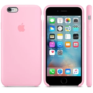 Силиконовый чехол Apple Silicone Case Light Pink (MM622) для iPhone 6s - Фото 4