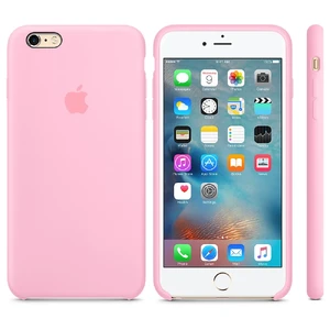Силіконовий чохол Apple Silicone Case Light Pink (MM6D2) для iPhone 6s Plus - Фото 3