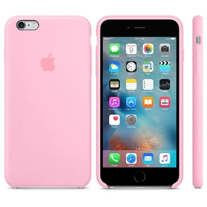 Силіконовий чохол Apple Silicone Case Light Pink (MM6D2) для iPhone 6s Plus - Фото 4