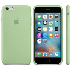 Силіконовий чохол Apple Silicone Case Mint для iPhone 6s Plus - Фото 4