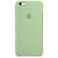 Силиконовый чехол Apple Silicone Case Mint для iPhone 6s Plus MM692 - Фото 1