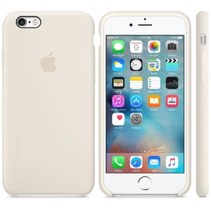 Силиконовый чехол Apple Silicone Case Antique White (MLCX2) для iPhone 6s - Фото 2