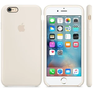 Силиконовый чехол Apple Silicone Case Antique White (MLCX2) для iPhone 6s - Фото 3
