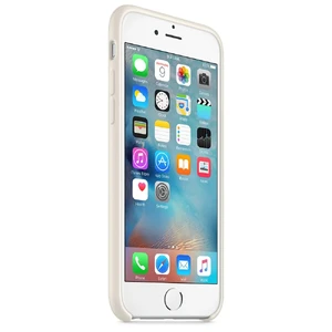 Силиконовый чехол Apple Silicone Case Antique White (MLCX2) для iPhone 6s - Фото 7