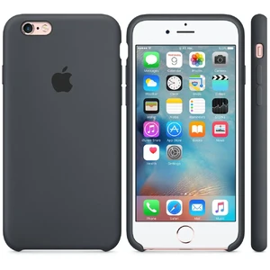 Силіконовий чохол Apple Silicone Case Charcoal Gray (MKXJ2) для iPhone 6s Plus - Фото 3