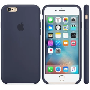 Силиконовый чехол Apple Silicone Case Midnight Blue (MKXL2) для iPhone 6s Plus - Фото 3