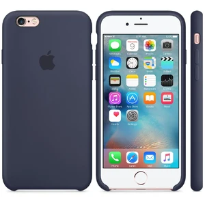 Силиконовый чехол Apple Silicone Case Midnight Blue (MKXL2) для iPhone 6s Plus - Фото 4