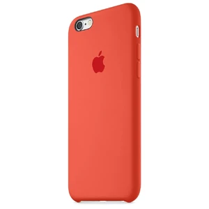 Силиконовый чехол Apple Silicone Case Orange (MKXQ2) для iPhone 6s Plus - Фото 6