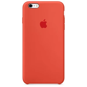 Силиконовый чехол Apple Silicone Case Orange (MKXQ2) для iPhone 6s Plus MKXQ2 - Фото 1
