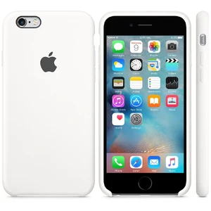 Силиконовый чехол Apple Silicone Case White (MKY12) для iPhone 6s - Фото 5