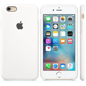 Силиконовый чехол Apple Silicone Case White (MKY12) для iPhone 6s - Фото 4