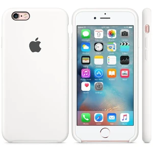 Силиконовый чехол Apple Silicone Case White (MKY12) для iPhone 6s - Фото 3