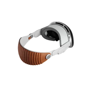 Змінний шкіряний ремінець BandWerk Nappa Apple Vision Head Band Brown для Apple Vision Pro - Фото 2