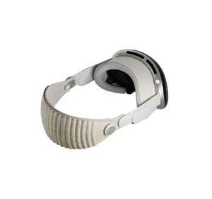 Сменный кожаный ремешок BandWerk Nappa Apple Vision Head Band Creme для Apple Vision Pro - Фото 2