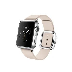 Смарт-часы Apple Watch 38mm Stainless Steel с ремешком Soft Pink Modern Buckle - Фото 4