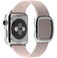 Смарт-часы Apple Watch 38mm Stainless Steel с ремешком Soft Pink Modern Buckle - Фото 6