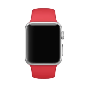 Ремешок Apple 41mm | 40mm | 38mm (PRODUCT) RED Sport Band S | M&M | L (MLD82 | MQXD2) для Apple Watch - Фото 2