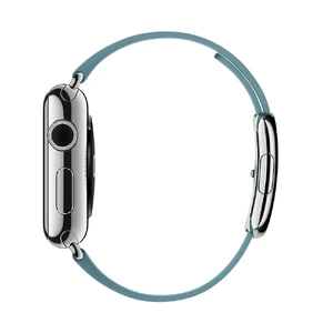 Ремешок Apple Modern Buckle Blue Jay Small (MME12) для Apple Watch 41mm | 40mm | 38mm - Фото 3