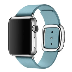 Ремешок Apple Modern Buckle Blue Jay Small (MME12) для Apple Watch 41mm | 40mm | 38mm MME12 - Фото 1