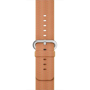Ремінець Apple 41mm | 40mm | 38mm Gold | Red Woven Nylon (MM9R2) для Apple Watch - Фото 5
