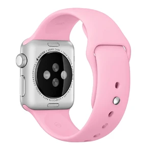 Ремешок Apple 41mm | 40mm | 38mm Light Pink Sport Band S | M&M | L (MM902) для Apple Watch - Фото 4