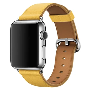 Ремешок Apple 41mm | 40mm | 38mm Marigold Classic Buckle (MMH72) для Apple Watch - Фото 3