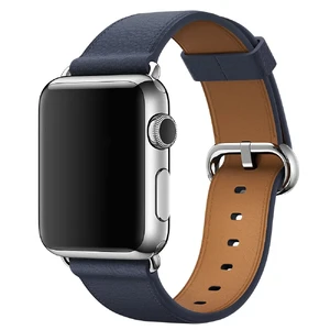 Ремінець Apple 41mm | 40mm | 38mm Midnight Blue Classic Buckle (MMAG2) для Apple Watch - Фото 3