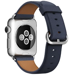 Ремінець Apple 41mm | 40mm | 38mm Midnight Blue Classic Buckle (MMAG2) для Apple Watch MMAG2 - Фото 1
