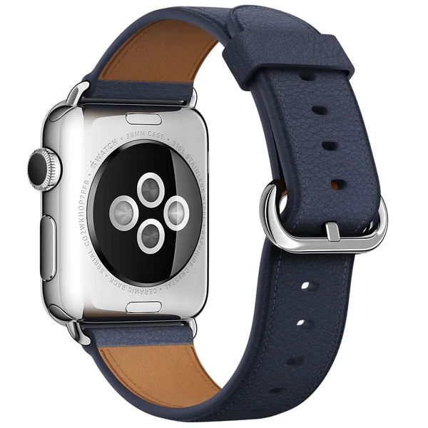 Ремінець Apple 41mm | 40mm | 38mm Midnight Blue Classic Buckle (MMAG2) для Apple Watch в Чернівцях