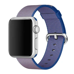 Ремінець Apple 41mm | 40mm | 38mm Royal Blue Woven Nylon (MM9N2) для Apple Watch MM9N2 - Фото 1