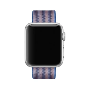 Ремінець Apple 41mm | 40mm | 38mm Royal Blue Woven Nylon (MM9N2) для Apple Watch - Фото 2