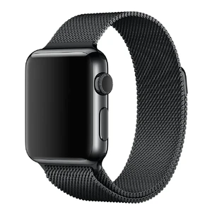Ремінець Apple 41mm | 40mm | 38mm Space Black Milanese Loop (MLJJ2) для Apple Watch - Фото 3