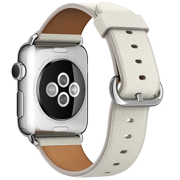 Ремінець Apple 41mm | 40mm | 38mm White Classic Buckle (MMGP2) для Apple Watch в Кривому Розі